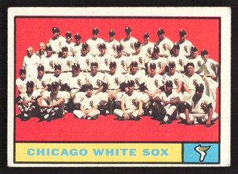 1961 TOPPS CHICAGO WHITE SOX TEAM CARD