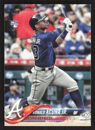 2018 TOPPS UPDATE RONALD ACUNA JR ROOKIE