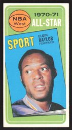 1970-71 TOPPS TALL BOY EGLIN BAYLOR ALL STAR