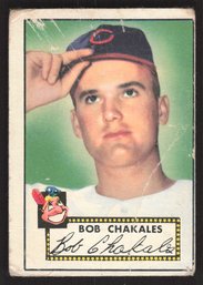 1952 TOPPS BOB CHAKALES