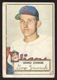 1952 TOPPS GEORGE ZUVERINK