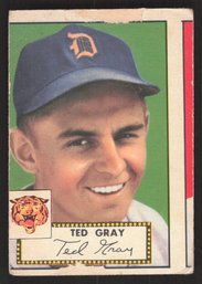 1952 TOPPS TED GRAY