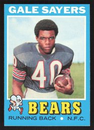 1971 TOPPS GALE SAYERS - HALL OF FAMER