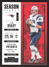 2017 PANINI CONTENDERS TOM BRADY