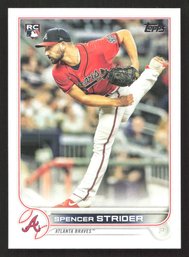2022 TOPPS SERIES TWO SPENCER STRIDER ROOKIE