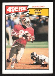 1987 TOPPS JERRY RICE