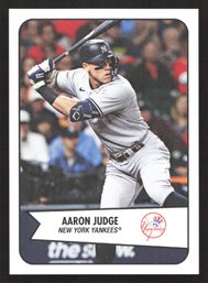 2023 TOPPS TBT AARON JUDGE SHORT PRINT - 1954 BOWMAN FOOTBALL DESIGN