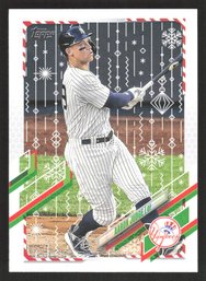 2021 TOPPS HOLIDAY AARON JUDGE