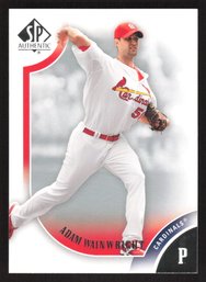 2009 UPPER DECK SP AUTHENTIC ADAM WAINWRIGHT