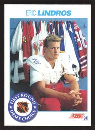 1991 SCORE ERIC LINDROS ROOKIE