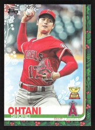 2019 TOPPS HOLIDAY SHOHEI OHTANI GOLD ROOKIE CUP