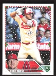 2023 TOPPS HOLIDAY MIKE TROUT