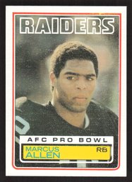 1983 TOPPS MARCUS ALLEN ROOKIE - HALL OF FAMER