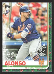 2019 TOPPS HOLIDAY PETE ALONSO ROOKIE