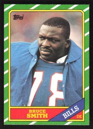 1986 TOPPS BRUCE SMITH ROOKIE