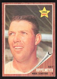 1962 TOPPS RAY RIPPLEMYER ROOKIE