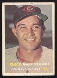 1957 TOPPS CHICO CARRASQUEL - 4X ALL STAR