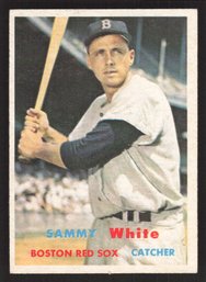 1957 TOPPS SAMMY WHITE