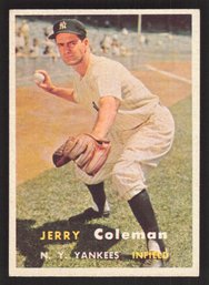 1957 TOPPS JERRY COLEMAN
