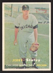 1957 TOPPS JERRY STALEY - 4X ALL STAR