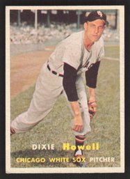 1957 TOPPS DIXIE HOWELL - COLLEGE FOOTBALL HALL OF FAME