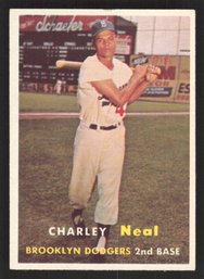 1957 TOPPS CHARLEY NEAL - 3X ALL STAR