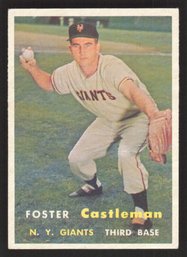 1957 TOPPS FOSTER CASTLEMAN