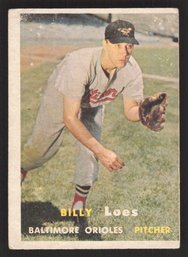 1957 TOPPS BILLY LOES