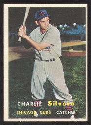 1957 TOPPS CHARLIE SILVERO - 6X WORLD SERIES CHAMPION