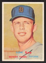 1957 TOPPS DON LEE RC - HIGH NUMBER