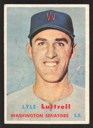 1957 TOPPS LYLE LUTTRELL - HIGH NUMBER