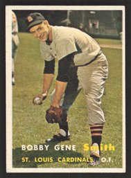 1957 TOPPS BOB SMITH - HIGH NUMBER