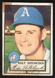 1952 TOPPS BILLY HITCHCOCK - RED BACK