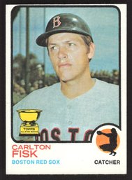 1973 TOPPS CARLTON FISK GOLD ROOKIE CUP - SHARP