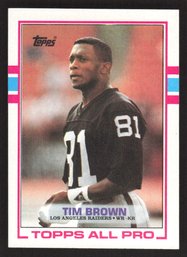 1989 TOPPS TIM BROWN