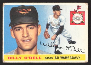 1955 TOPPS BILLY O'DELL - 2X ALL STAR