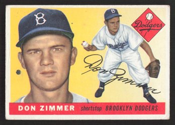 1955 TOPPS DON ZIMMER ROOKIE