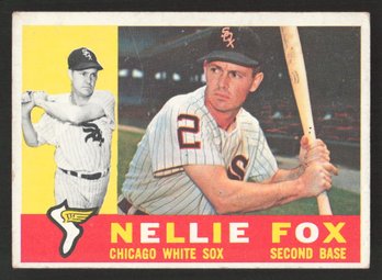 1960 TOPPS NELLIE FOX - HALL OF FAMER
