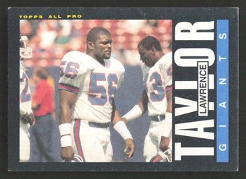 1985 TOPPS LAWRENCE TAYLOR