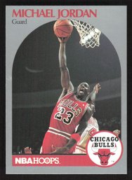 1990 NBA HOOPS MICHAEL JORDAN #2