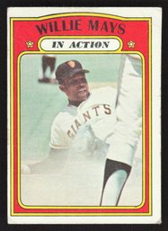 1972 TOPPS WILLIE MAYS