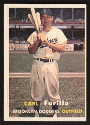 1957 TOPPS CARL FURILLO - 2X ALL STAR