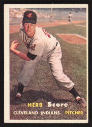 1957 TOPPS HERB SCORE - ROOKIE OF THE YEAR (55)