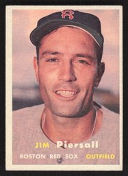 1957 TOPPS JIM PIERSALL - 2X ALL STAR