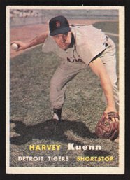 1957 TOPPS HARVEY KUENN - 10X ALL STAR