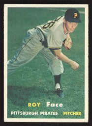 1957 TOPPS ROY FACE - BASEBALL'S FIRST RELIEVER