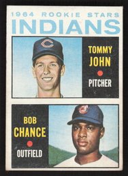 1964 TOPPS TOMMY JOHN ROOKIE 4X ALL STAR