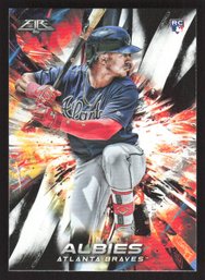 2018 TOPPS FIRE OZZIE ALBIES ROOKIE