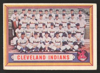 1957 TOPPS CLEVELAND INDIANS