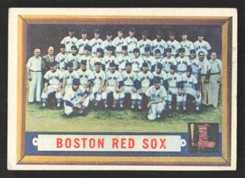 1957 TOPPS BOSTON RED SOX